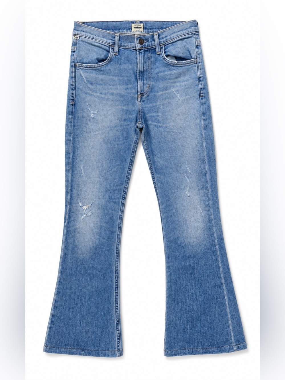 Citizens of Humanity Premium Vintage Bootcut Jeans 26 Made USA Distressed - Picture 2 of 15